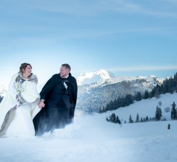 Mariage à la montagne - french alps